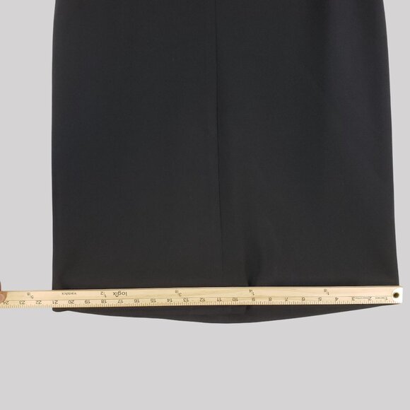 Brooks Brothers Black Knee-Length Pencil Skirt Size 6 100% Wool - Picture 7 of 8